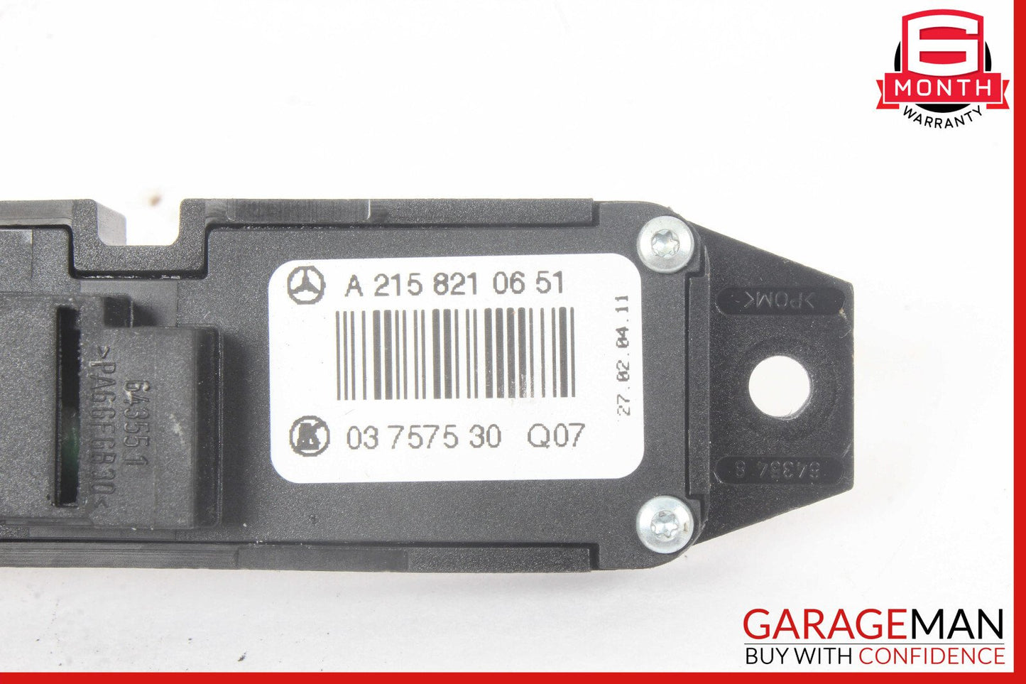 03-06 Mercedes W215 CL600 CL55 CL65 AMG Center Console Switch 2158214251 OEM