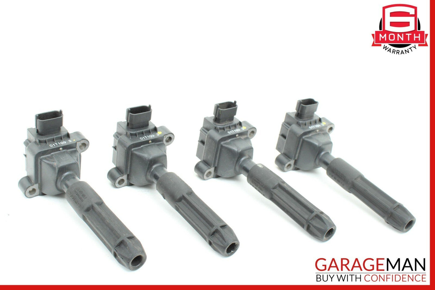 01-04  Mercedes R170 SLK230 Engine Ignition Coil Spark Plug Set of 4 Pc Assembly