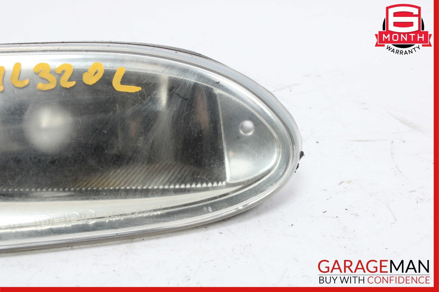 98-05 Mercedes W163 ML320 ML350 Left Driver Side Bumper Fog Light Lamp OEM