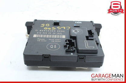 06-11 Mercedes W219 CLS500 CLS550 Rear Left Side Door Controller Module Unit