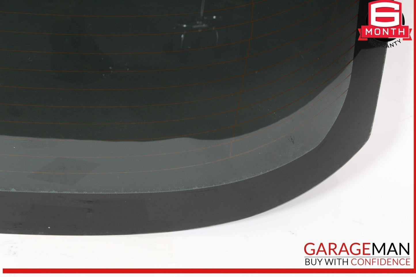 08-18 Maserati GranTurismo M145 Rear Windshield Wind Shield Back Glass Black OEM
