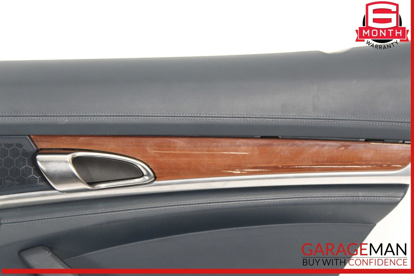 10-16 Porsche Panamera 970 Rear Right Side Interior Door Panel Leater OEM