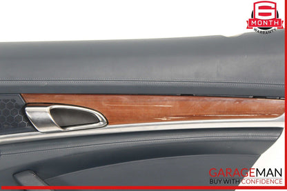 10-16 Porsche Panamera 970 Rear Right Side Interior Door Panel Leater OEM