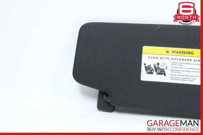 08-14 Mercedes W204 C250 Front Left Side Sun Visor Sunvisor Shade Black OEM