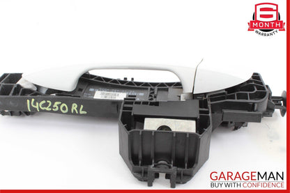 12-14 Mercedes W204 C250 Rear Left Driver Side Exterior Door Handle Polar White