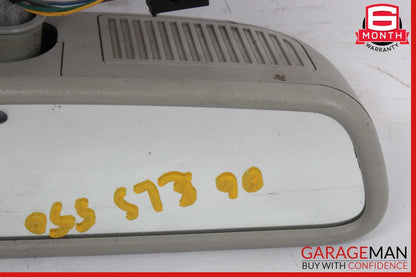 06-11 Mercedes W219 CLS500 CLS550 Interior Rear View Mirror Assembly Gray OEM