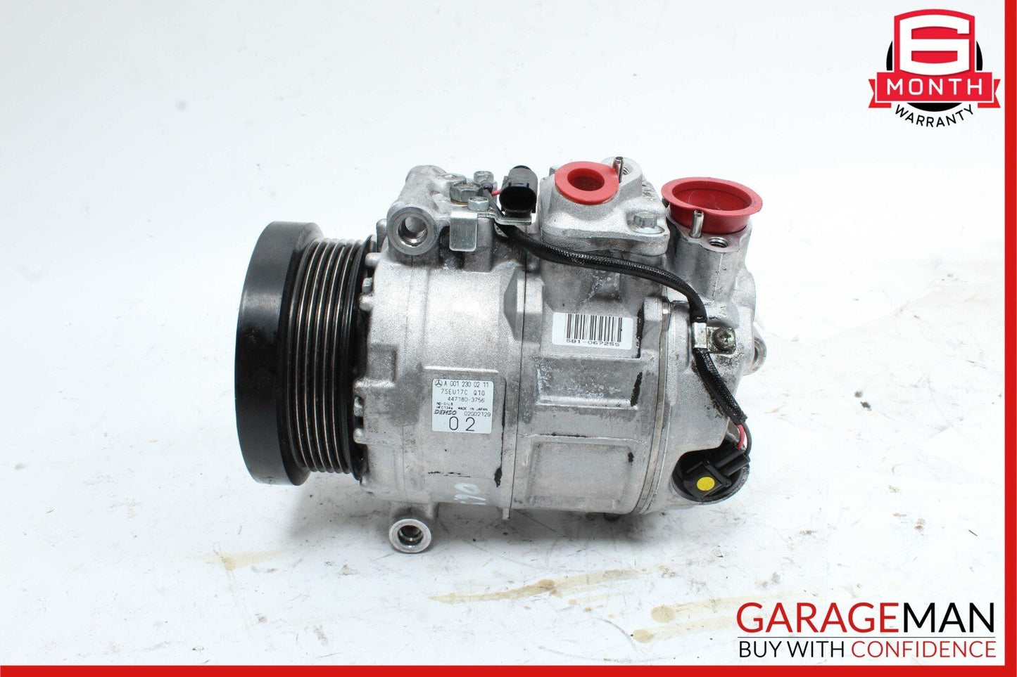 03-06 Mercedes R230 SL500 AC A/C Air Conditioning Compressor 0012300211 OEM