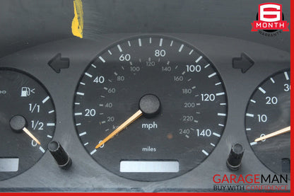 02-05 Mercedes W163 ML500 ML350 Instrument Cluster Speedometer OEM