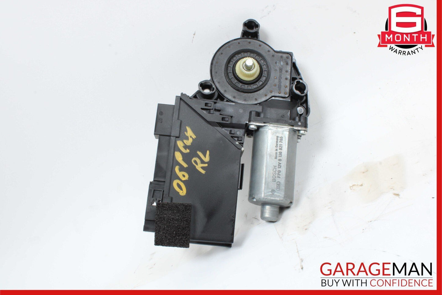 03-10 Porsche Cayenne Turbo 955  Rear Left Side Door Window Regulator Motor OEM