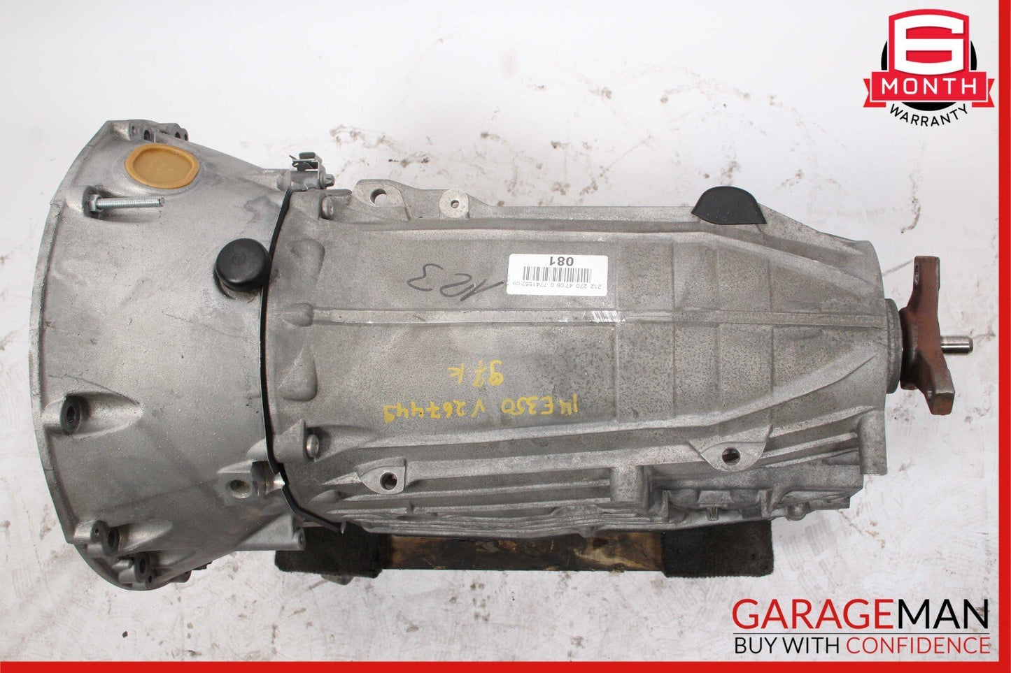 14-16 Mercedes W212 E350 RWD 7G Automatic Transmission Assembly 722.906 97k
