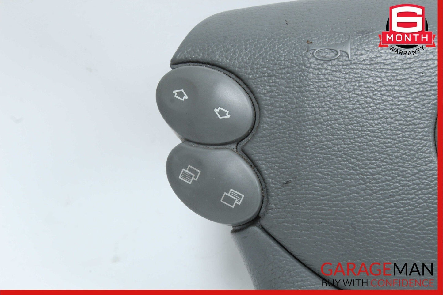 03-12 Mercedes W209 CLK500 E350 SL500 Steering Wheel Airbag Air Bag Grey