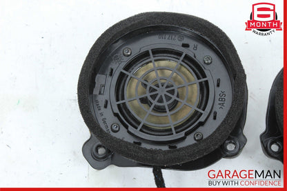 96-03 Mercedes W210 E320 Rear Right & Left Side Door Sound Speakers Set OEM