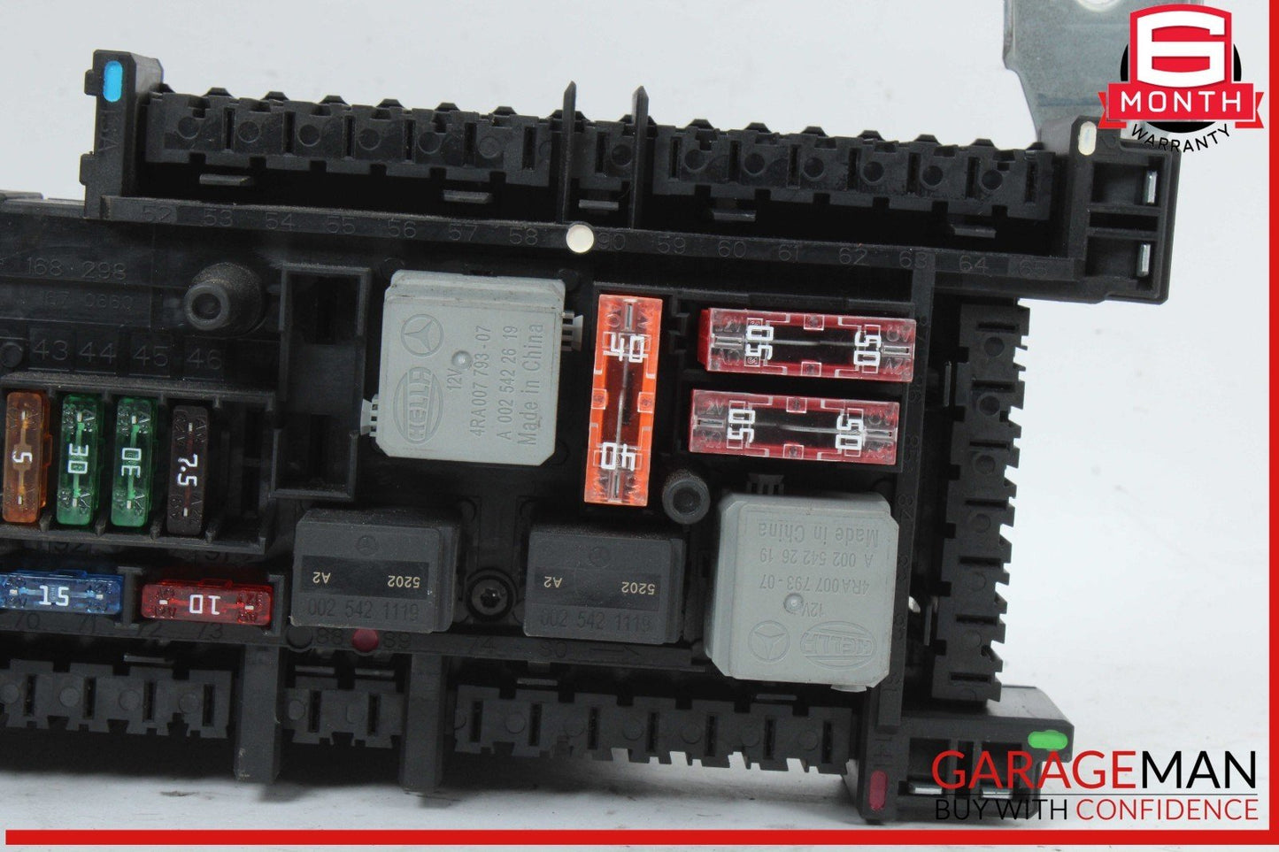 15-18 Mercedes W212 E350 Rear SAM Module Relay Fuse Box 2129004022 OEM