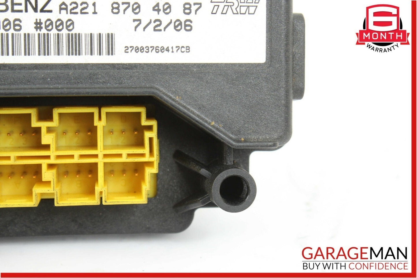 07-09 Mercedes W221 S550 Front Right Side Seat Occupancy Weight Sensor Module