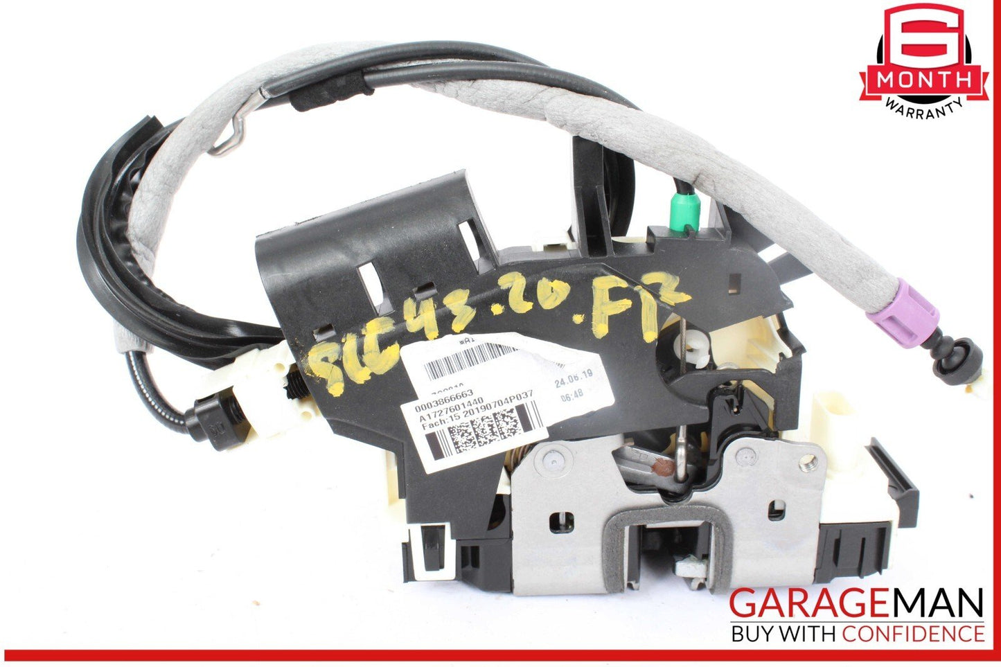 08-20 Mercedes R172 SLC43 AMG Front Right Side Door Lock Latch Actuator OEM