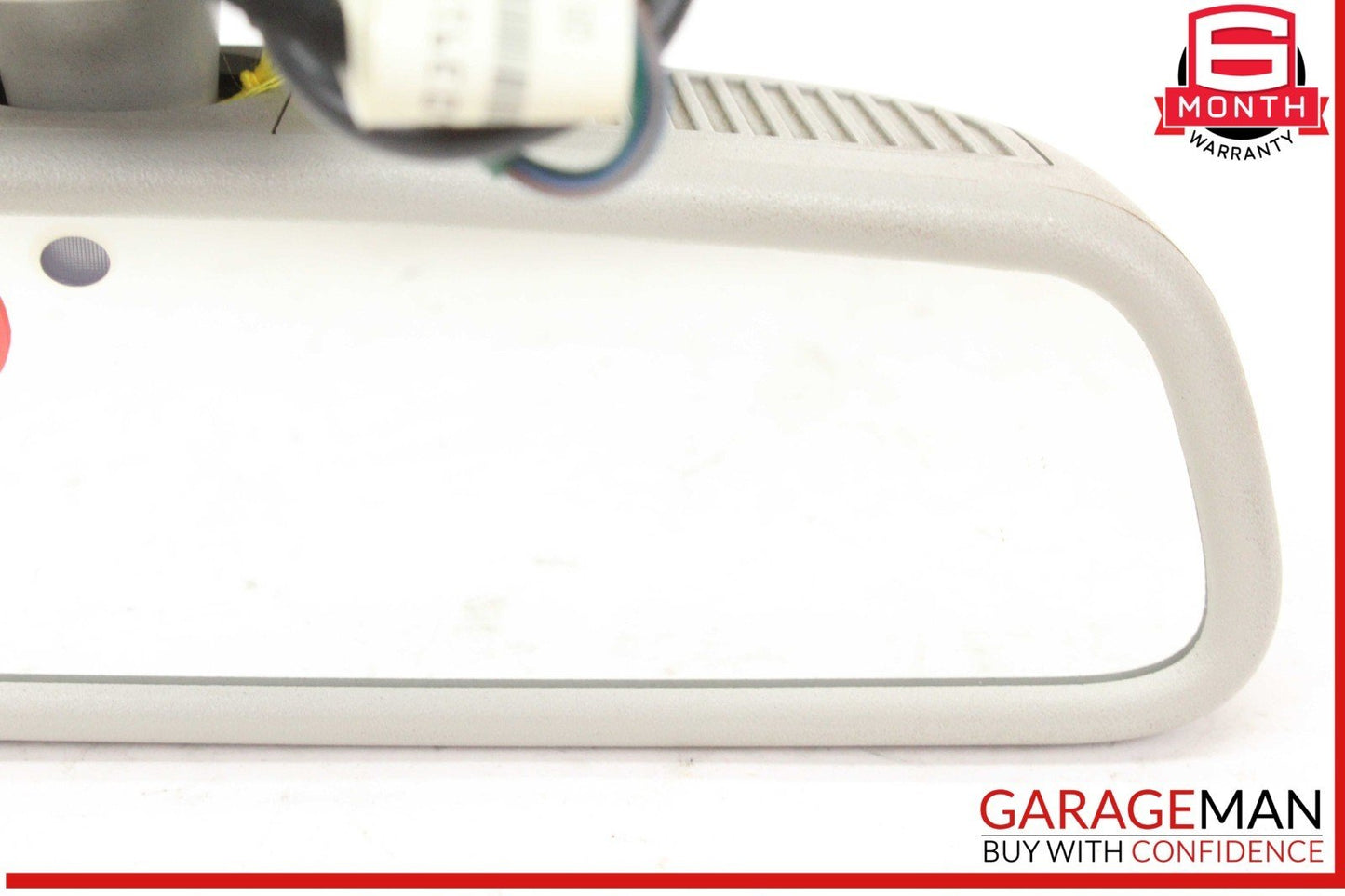 07-10 Mercedes W216 CL550 Front Interior Rear View Mirror Gray 2168110007 OEM