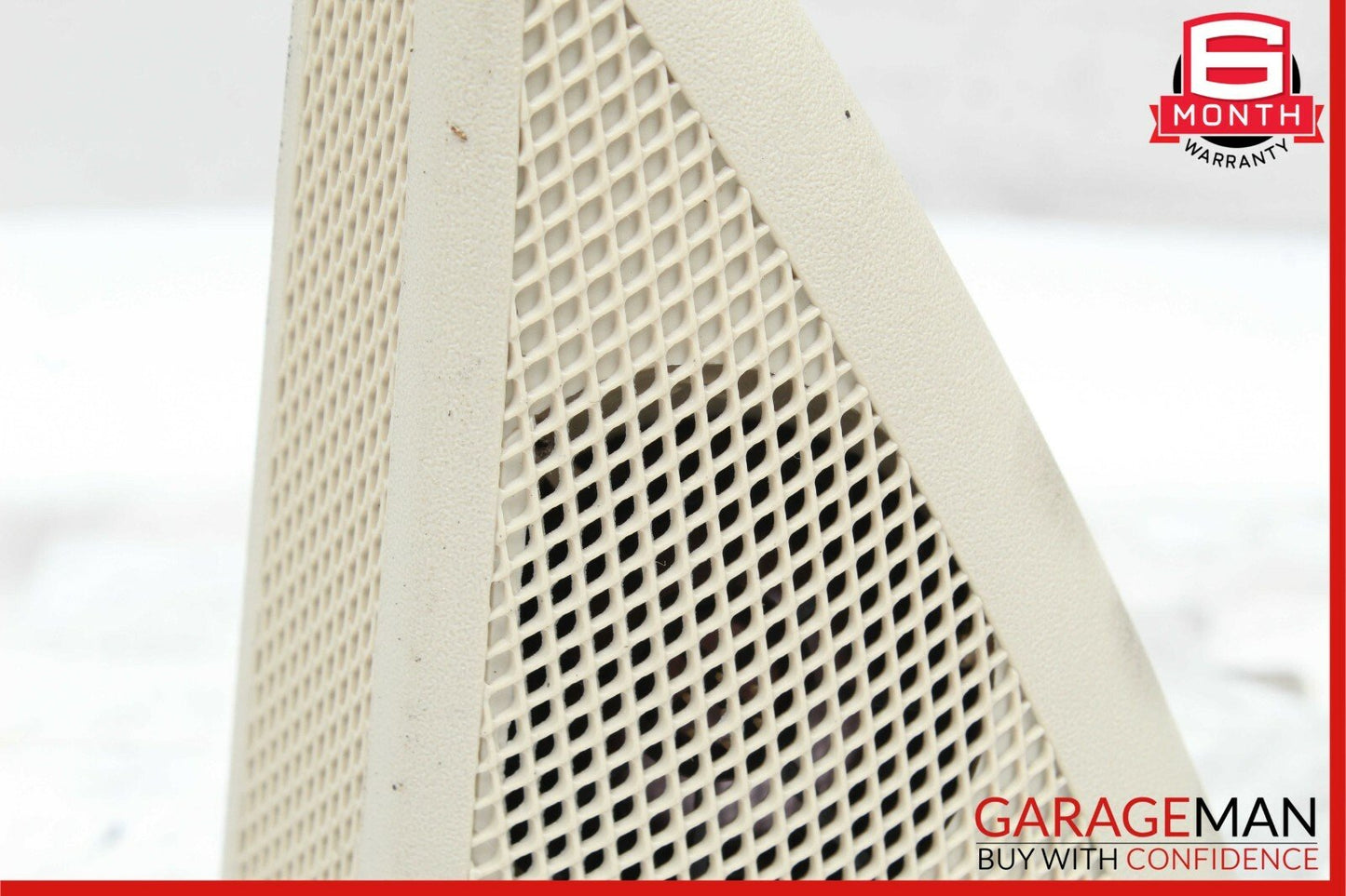 03-09 Mercedes W211 E320 E55 AMG Front Left Side Tweeter Speaker Cover Beige OEM