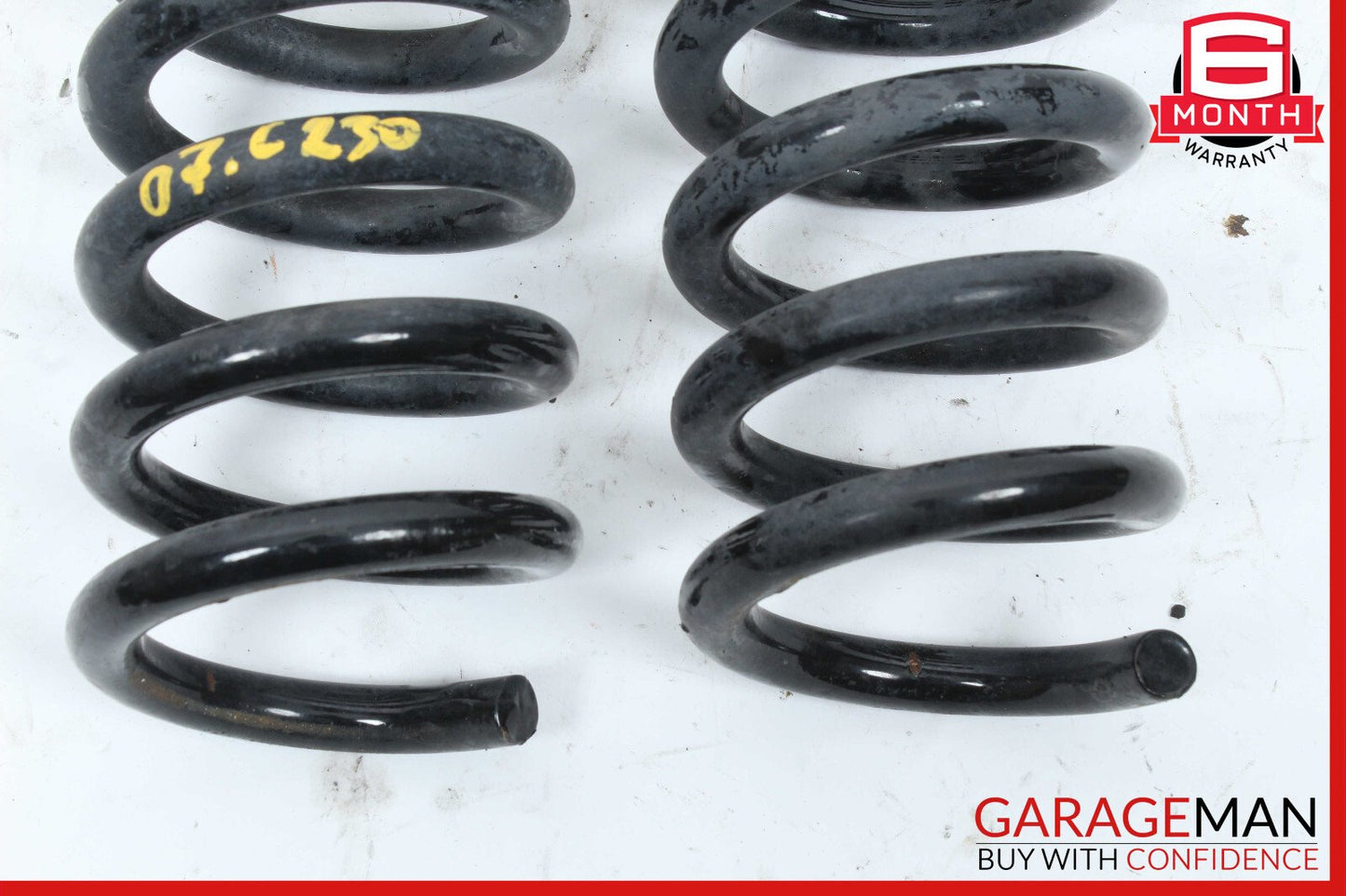 01-07 Mercedes W203 C230 Rear Right & Left Side Shock Absorber Spring Set OEM