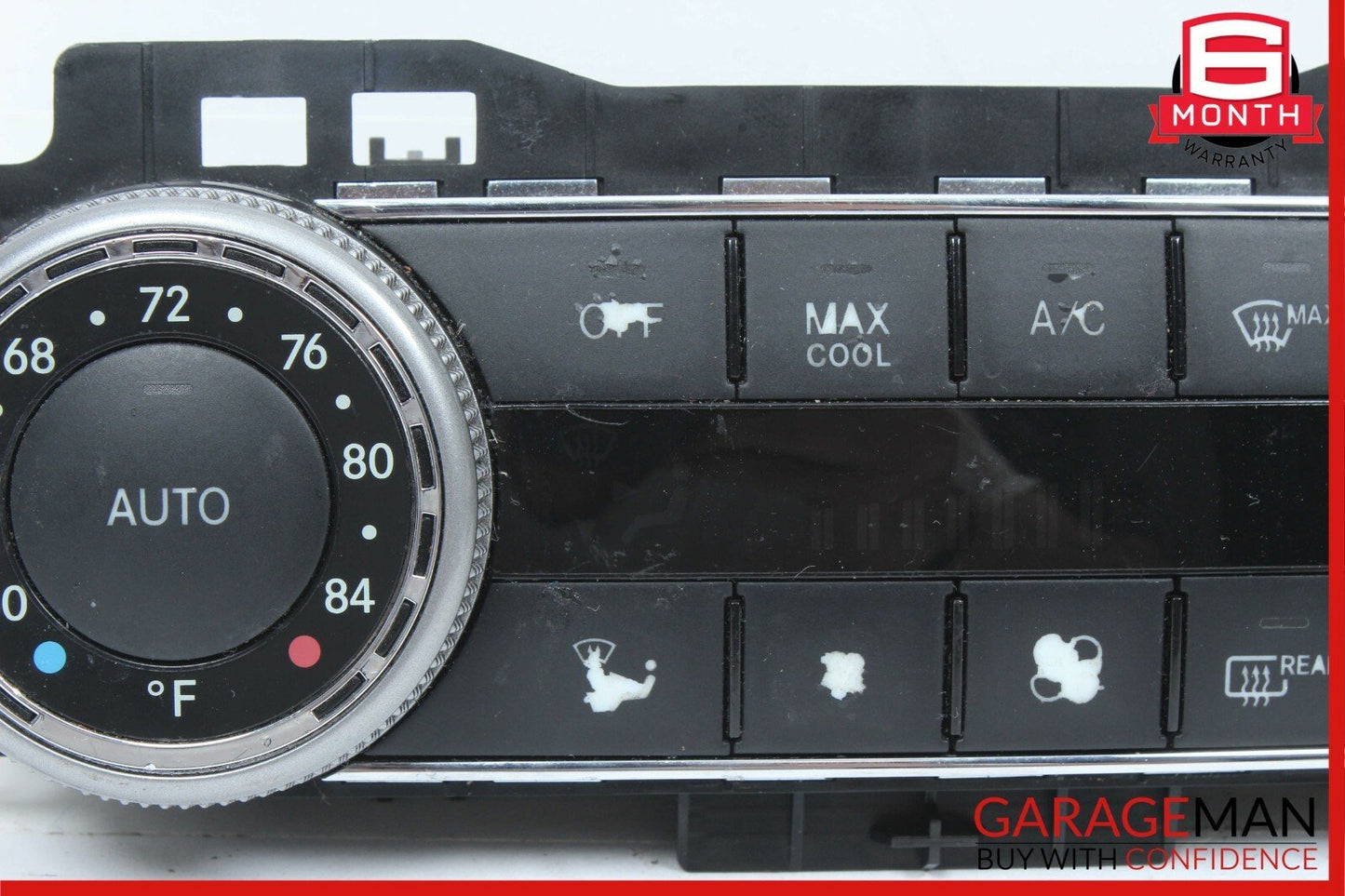 08-11 Mercedes W204 C300 AC A/C Heater Temperature Climate Control Switch Module