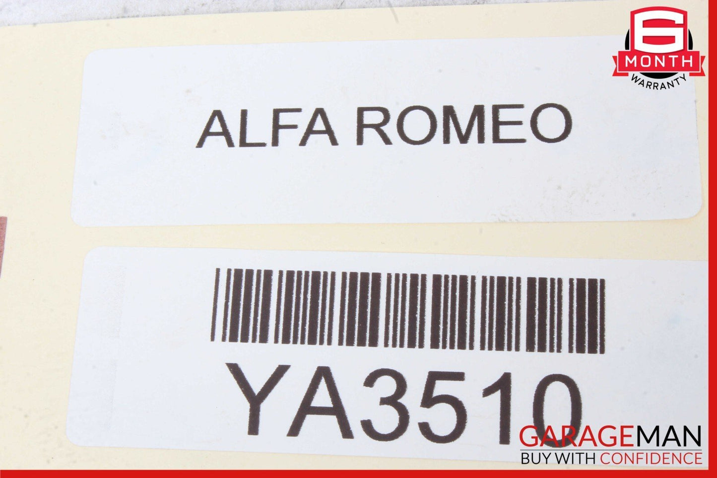 17-19 Alfa Romeo Giulia Front Lower Air Vent Duct Trim Cover Panel 50532271 OEM