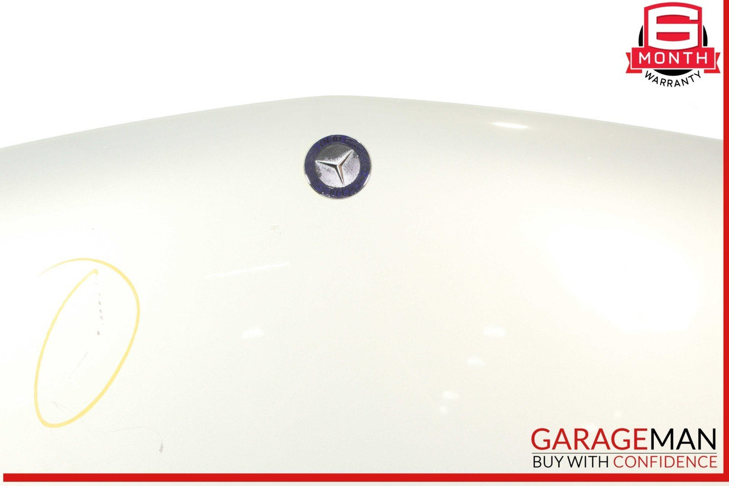 03-08 Mercedes R230 SL550 Front Hood Bonnet Cover Panel Assembly OEM