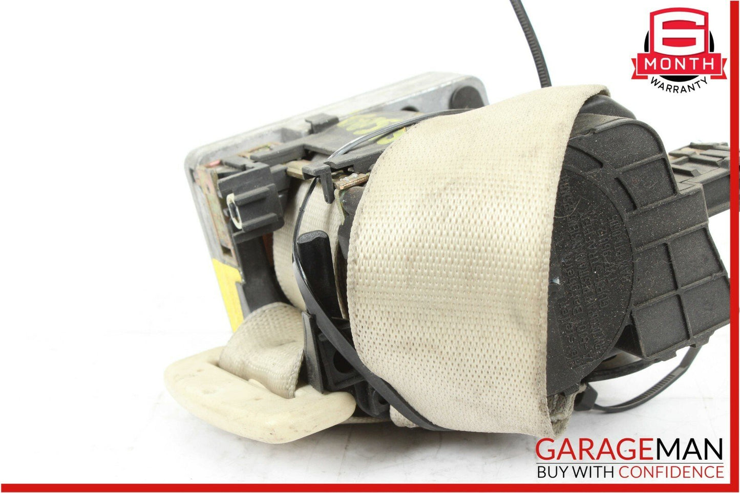 03-06 Mercedes R230 SL500 Front Right Side Seat Belt Seatbelt Retractor Beige