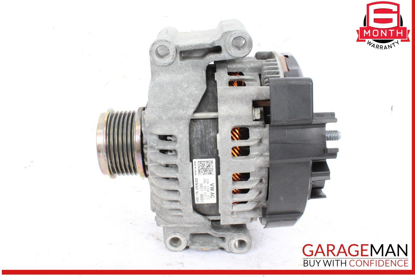 17-20 Audi A4 Engine Motor Alternator Generator Denso 06L903024C OEM