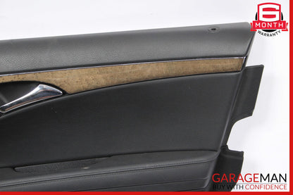 07-09 Mercedes W211 E350 Front Right Passenger Side Interior Door Panel OEM