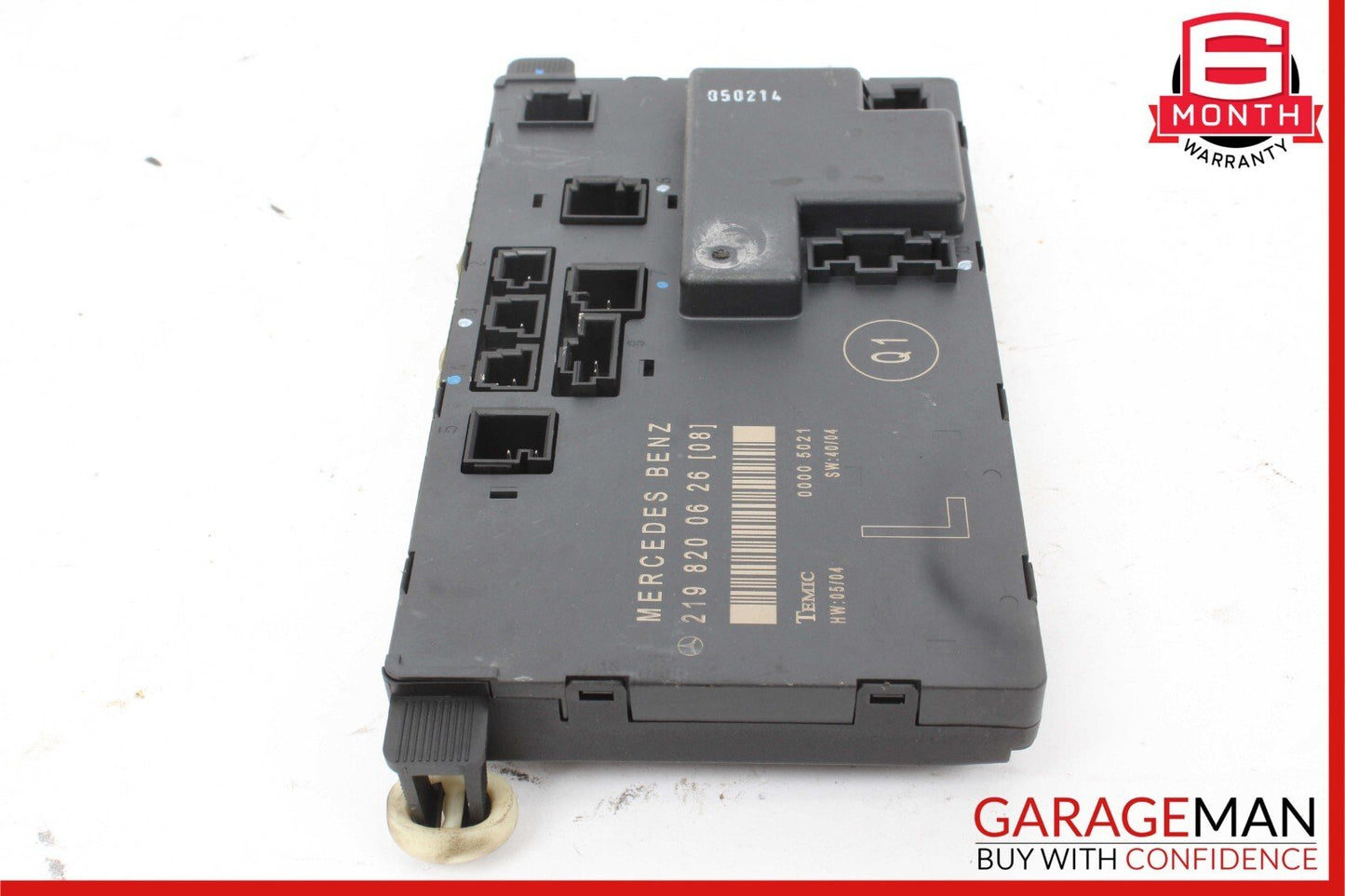 06-11 Mercedes W219 CLS500 CLS55 AMG Front Left Driver Door Control Module Unit