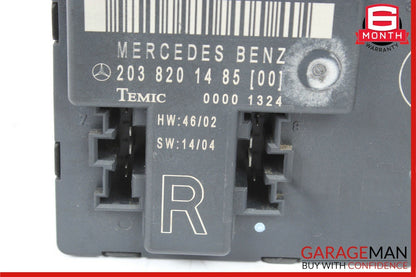 01-07 Mercedes W203 C240 C230 C320 Front Right Side Door Controller Module OEM