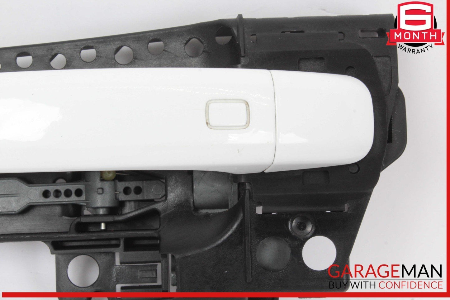 08-18 Audi S4 Q5 A4 A5 Rear Left Driver Side Exterior Door Handle White OEM