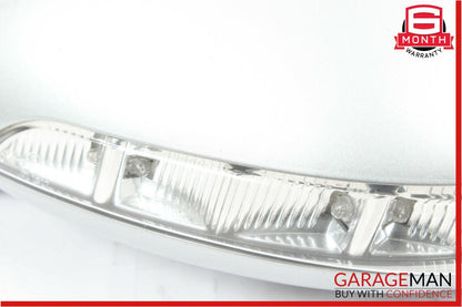 07-09 Mercedes W221 S550 S600 Front Left Side Mirror Door Rear View Silver
