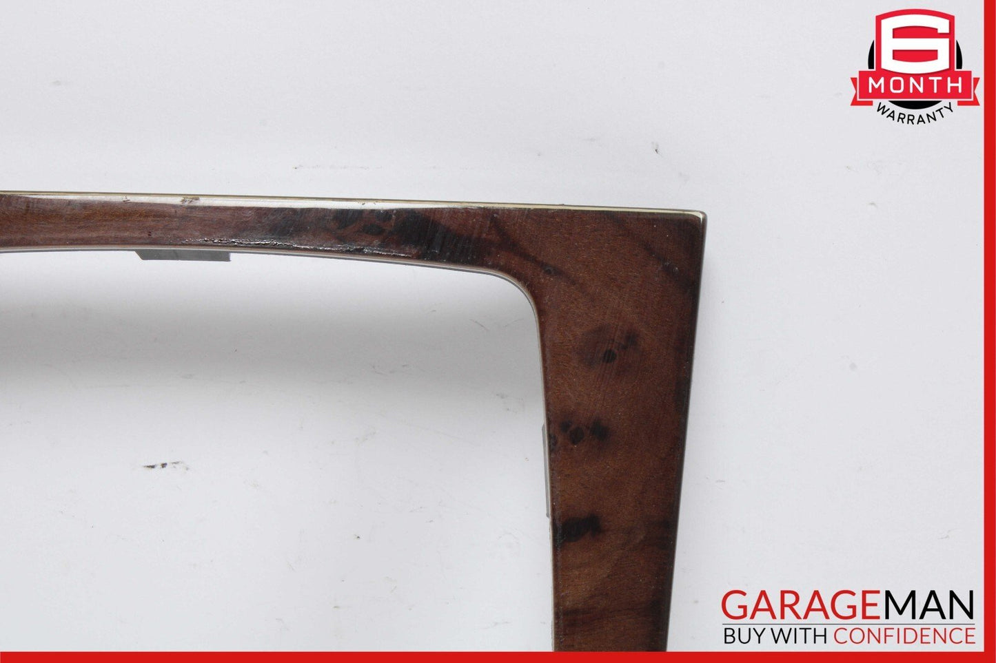 08-14 Mercedes W204 C250 C300 E550 Center Console Shift Shifter Bezel Trim Wood