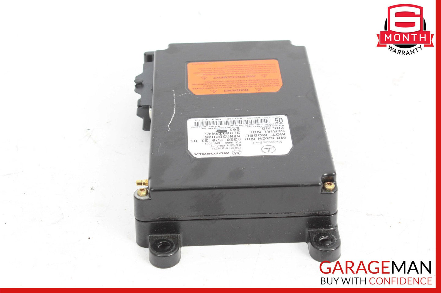 00-06 Mercedes W215 CL600 S500 Telephone Bluetooth Voice Control Module Unit OEM