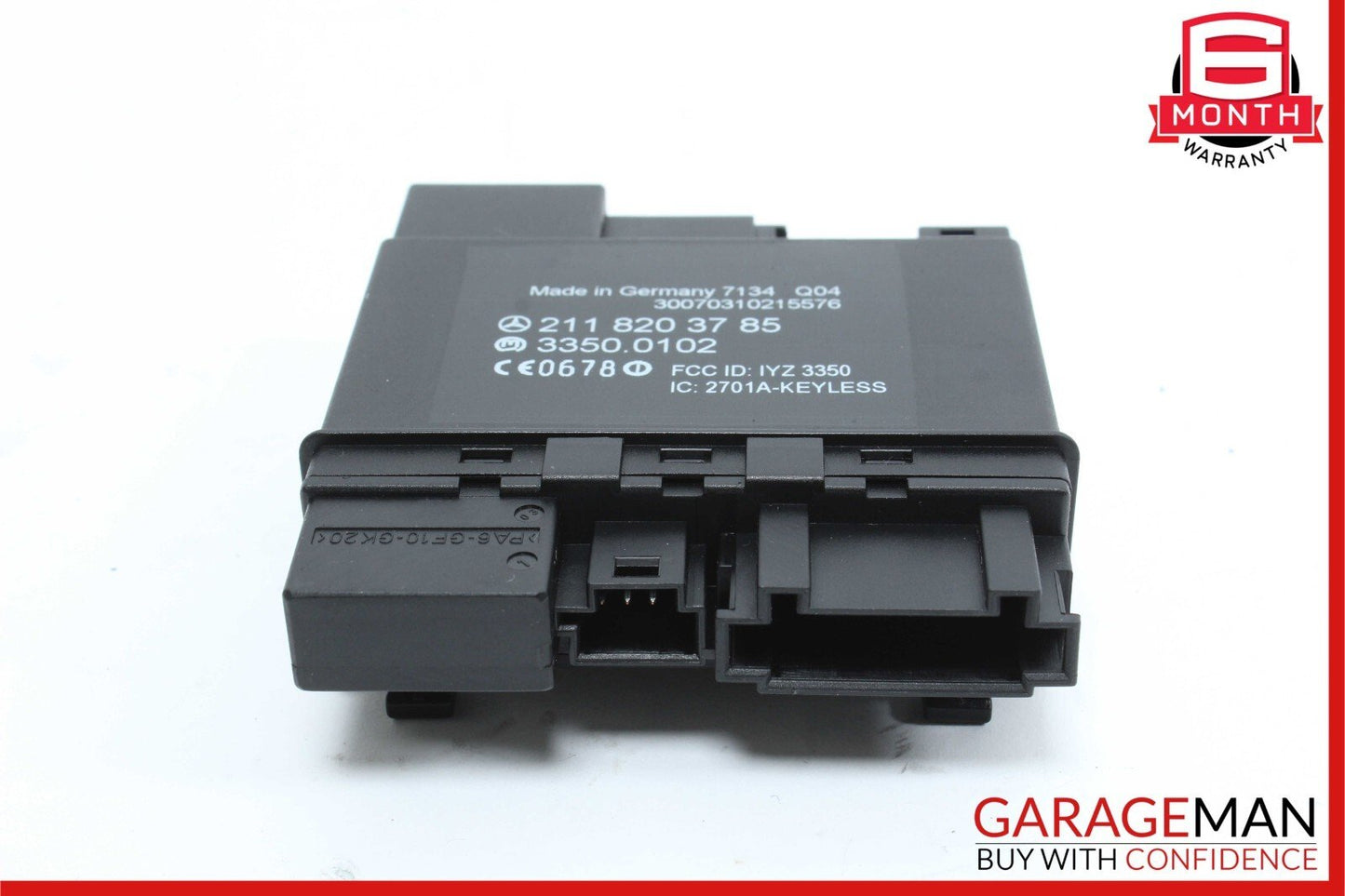 03-11 Mercedes W211 E350 E63 AMG CLS500 Rear Door Keyless Go Control Module Unit