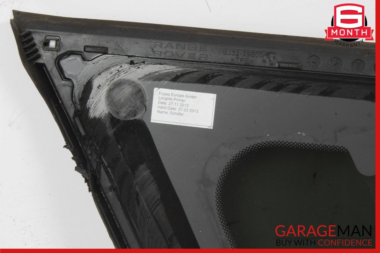 12-15 Land Rover Range Rover Evoque L538 Rear Right Side Quarter Window Glass
