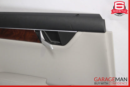 08-14 Mercedes W204 C250 C300 C350 Rear Left Side Interior Door Panel OEM