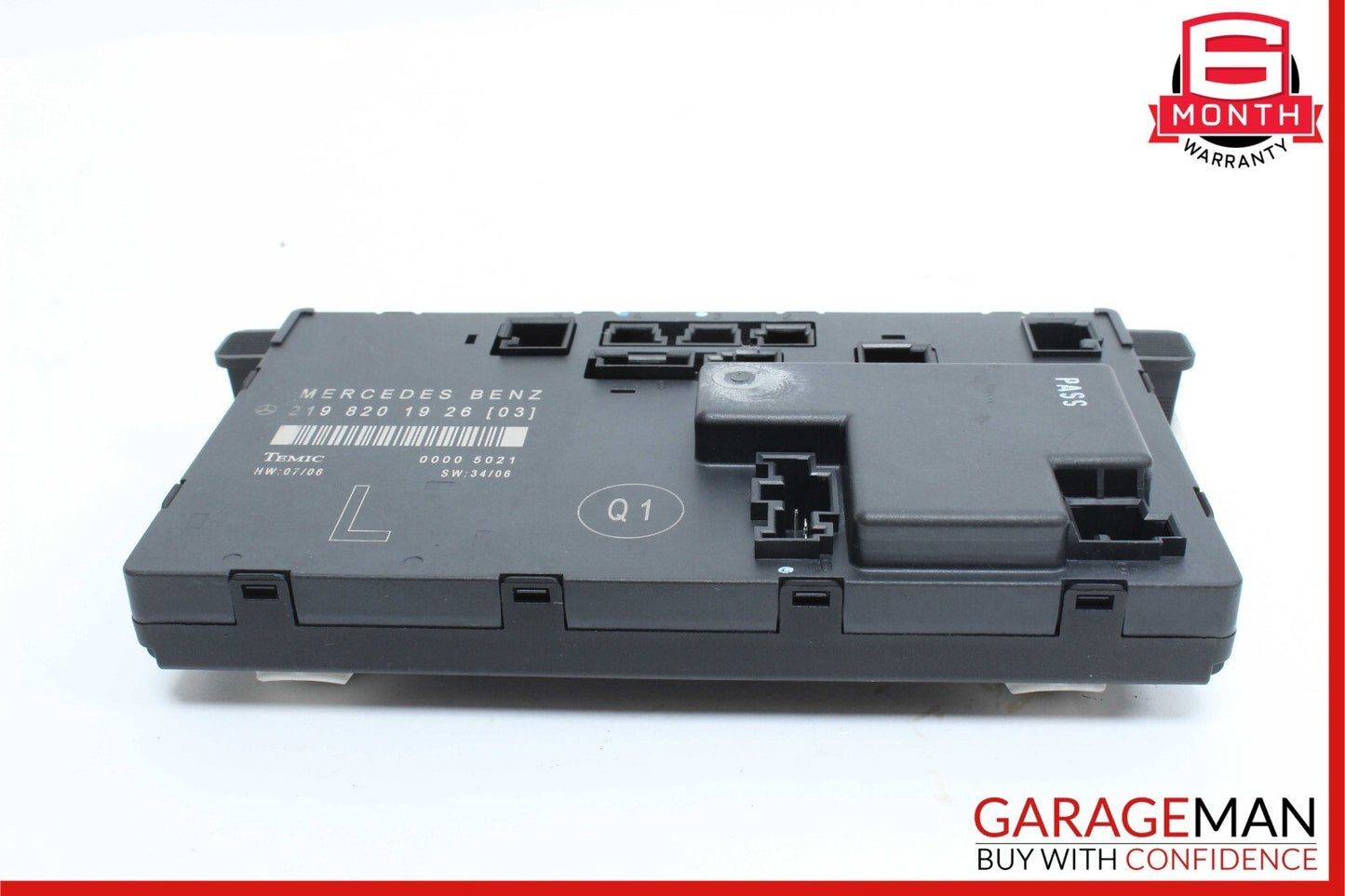 06-11 Mercedes W219 CLS500 CLS63 AMG Front Left Side Door Controller Module Unit