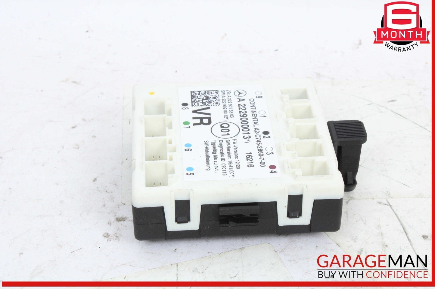15-18 Mercedes W205 C300 4MATIC Front Right Side Door Control Module Unit OEM