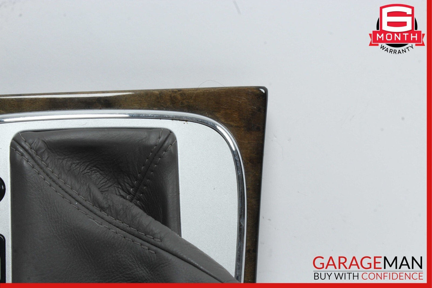 03-06 Mercedes W211 E320 E500 E350 Gear Shift Shifter Bezel Trim Wood Assembly