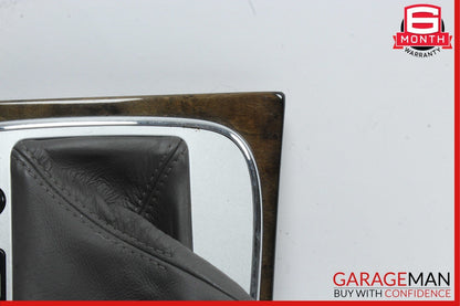 03-06 Mercedes W211 E320 E500 E350 Gear Shift Shifter Bezel Trim Wood Assembly