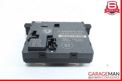 06-11 Mercedes W219 CLS550 CLS500 Rear Right Side Door Control Module Unit