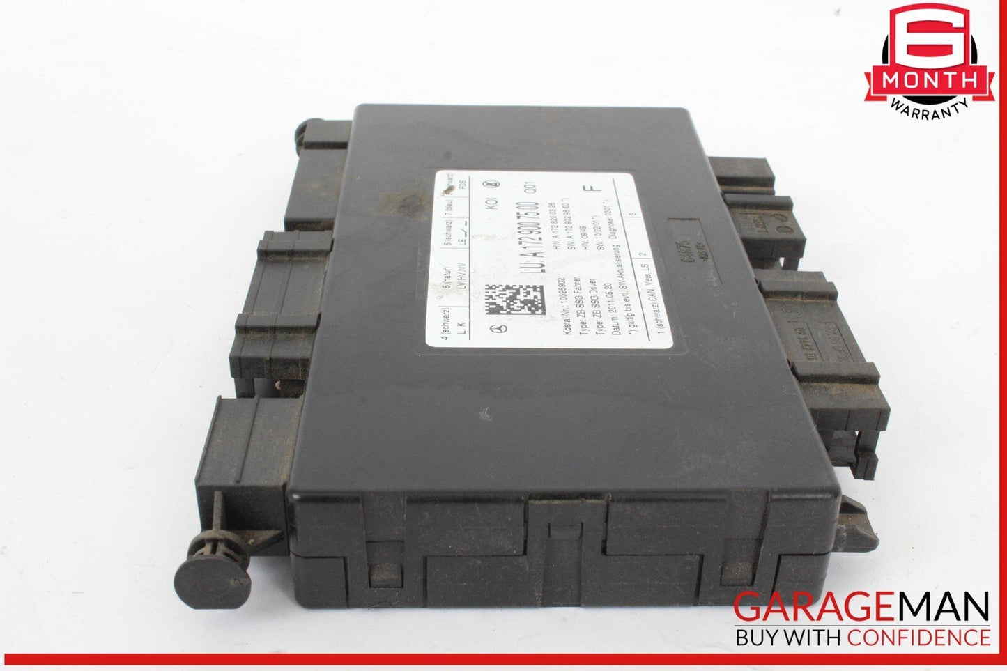 10-18 Mercedes W204 C250 Front Left Side Seat Control Module 1729007500 OEM