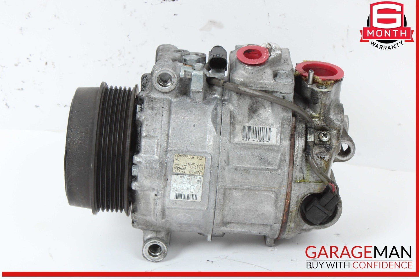 07-11 Mercedes W221 S550 CL550 A/C Air Conditioning Compressor 0022306711 OEM