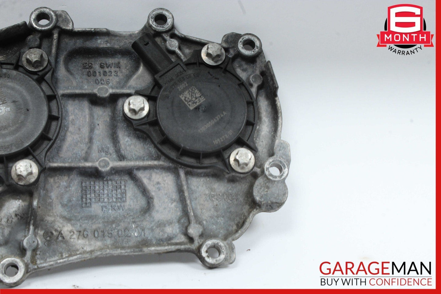 12-18 Mercedes W204 C300 Front Left or Right Engine Timing Chain Cover Plate OEM