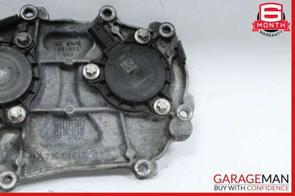 12-18 Mercedes W204 C300 Front Left or Right Engine Timing Chain Cover Plate OEM