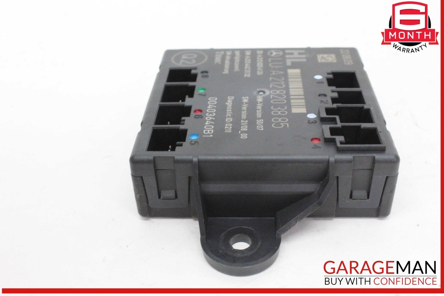 08-14 Mercedes X204 GLK350 4MATIC Rear Left Side Door Control Module Unit OEM