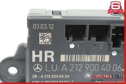 08-14 Mercedes W204 C250 C300 Sedan Rear Right Side Door Controller Module Unit