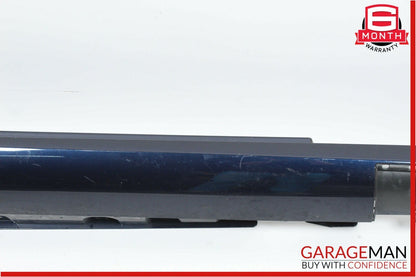 12-16 Mercedes R172 SLK350 AMG Sport Right Side Rocker Skirt Molding Panel Blue