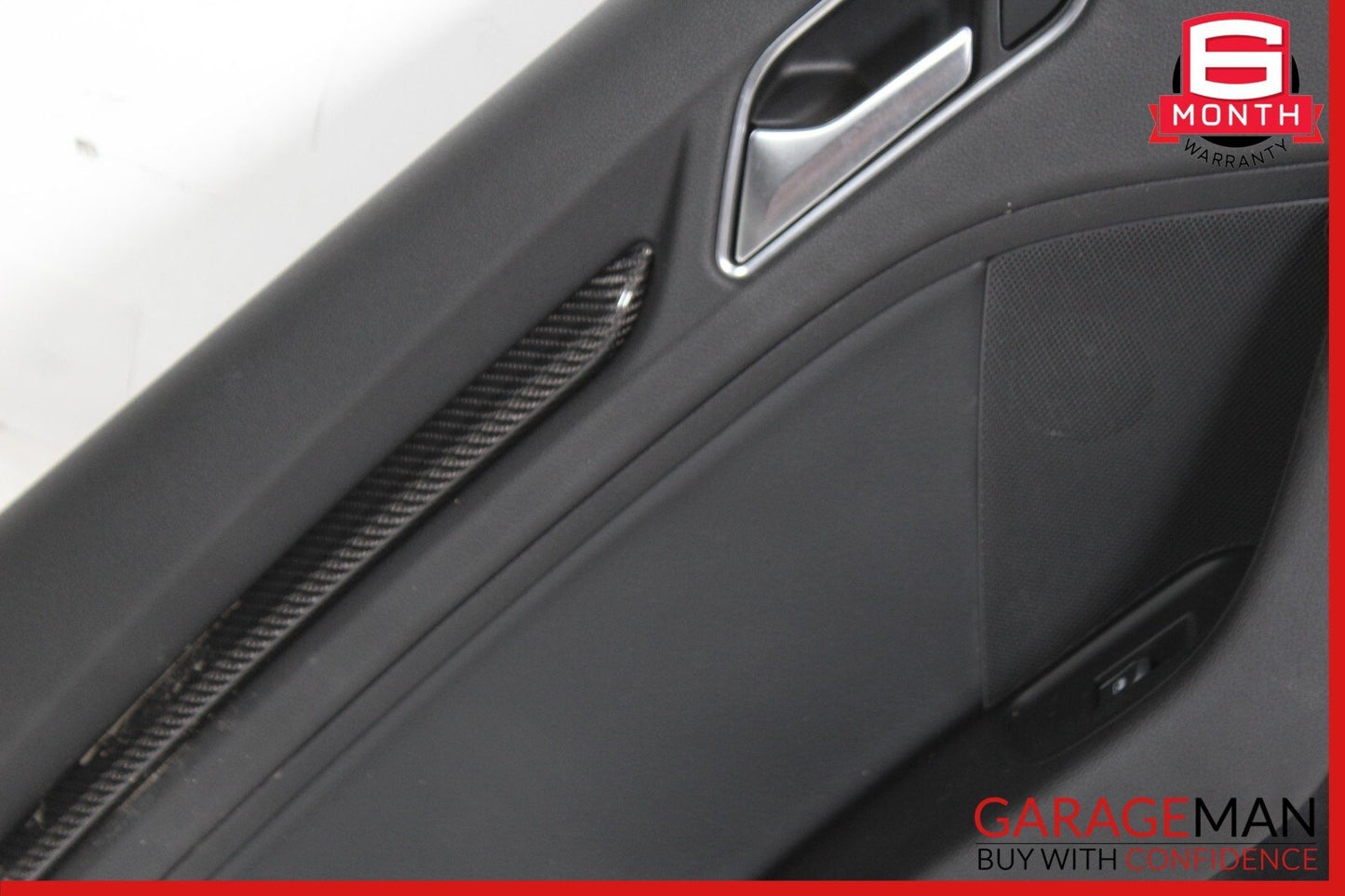 15-20 Audi A3 S3 Rear Left Driver Side Door Panel Black OEM